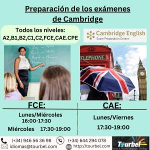 CURSOS DE INGLÉS